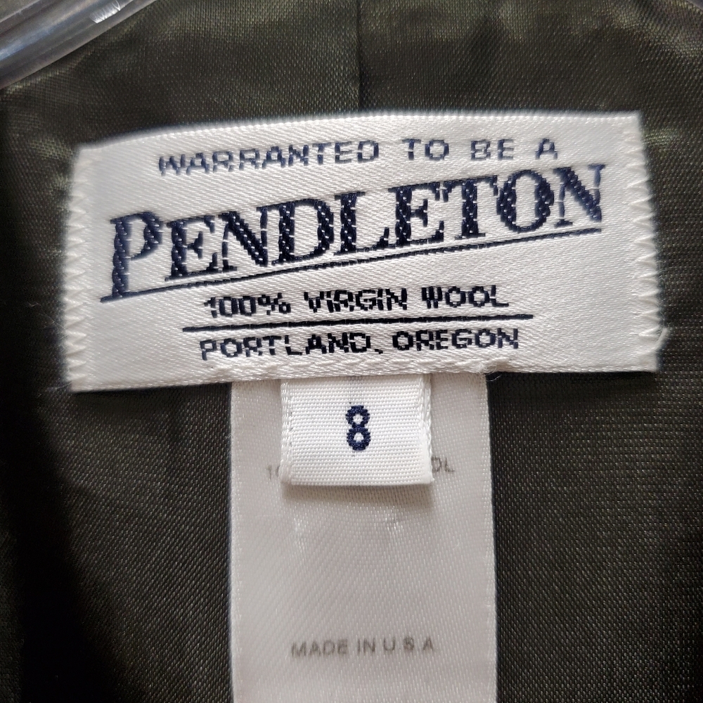 Vintage Pendleton 100% Virgin Wool Blazer - Picture 10 of 10